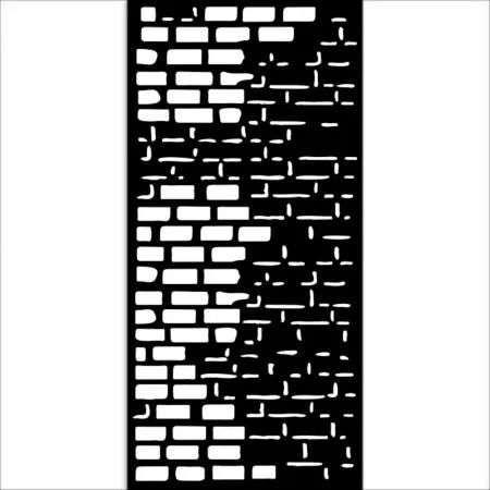 Stencil - Art of Travelling - Bricks