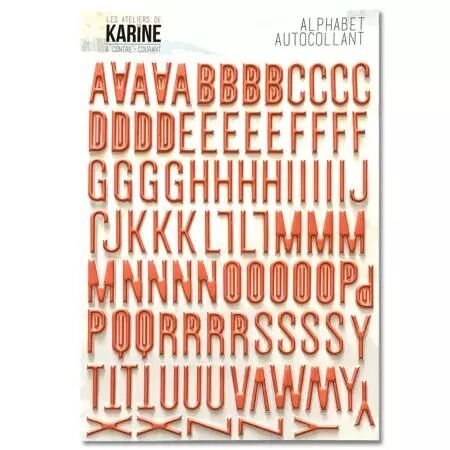 Stickers - A contre courant - Alphabet