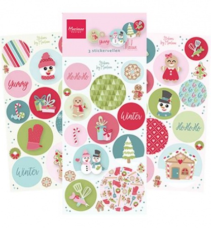 Stickers - Christmas Bakery by Marleen