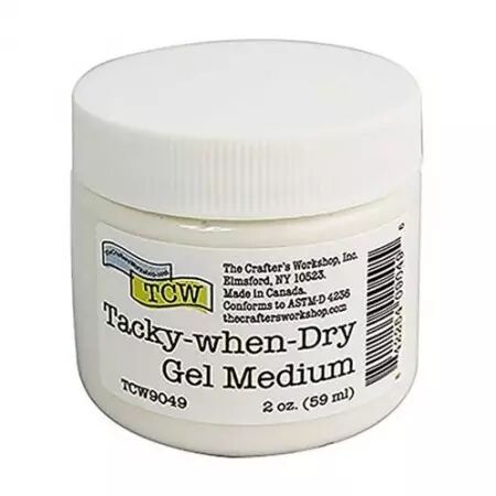 Tacky-When-Dry - Gel medium