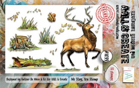 Tampon - A7 - #1099 - Me Stag, You Stamp