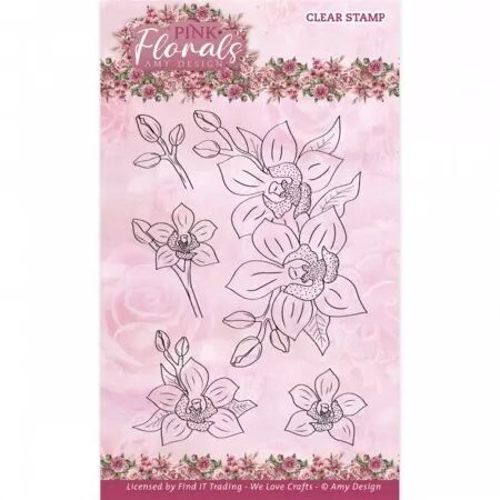 Tampon - Pink Florals - Orchid