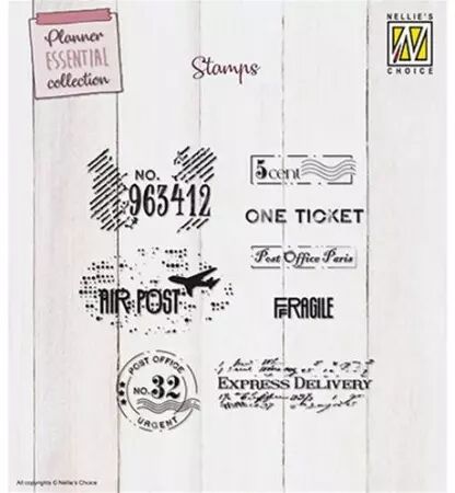 Tampon - Planner essential - Vintage Labels