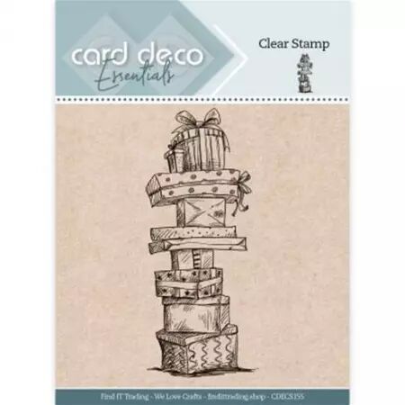 Tampon - Stacked Gifts - Pile de cadeaux