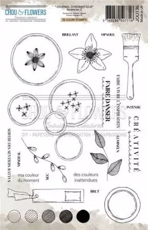 Tampon clear - Journal Chromatique - Nuancier 2