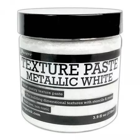 Texture Paste - Metallic white