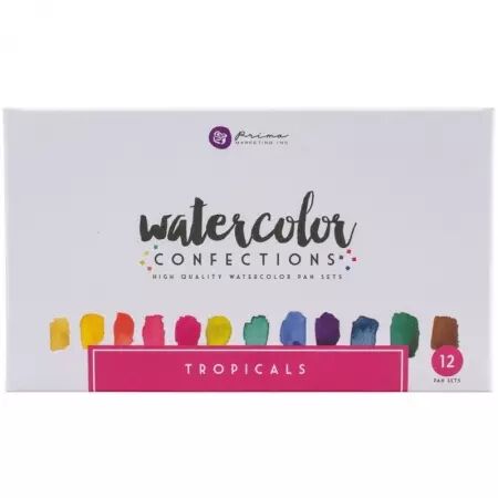 Watercolor Confections - Tropicals