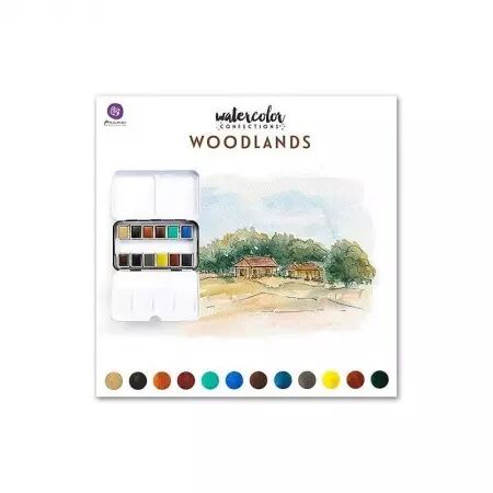 Watercolor Confections - Woodlands