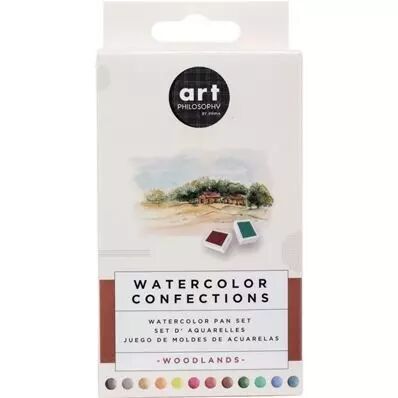 Watercolor Confections - Woodlands