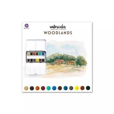 Watercolor Confections - Woodlands