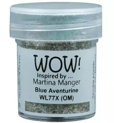 Wow! Embossing Powder - Blue Aventurine