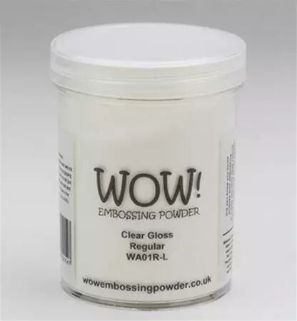 Wow! Embossing Powder - Clear Gloss - 160 ml