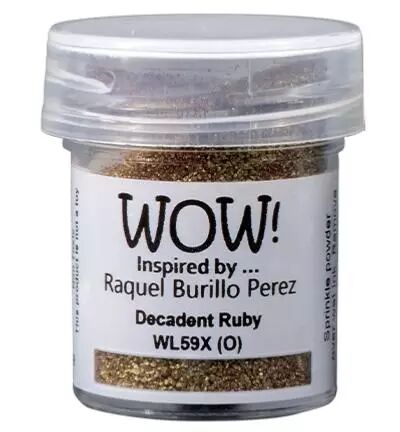 Wow! Embossing Powder - Decadent Ruby