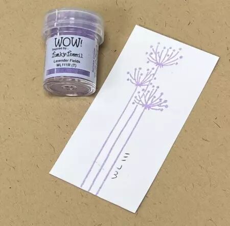 Wow! Embossing Powder - Lavender Fields