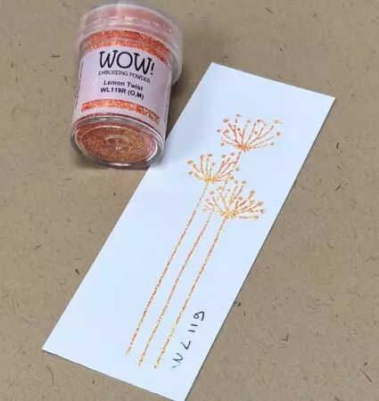 Wow! Embossing Powder - Lemon Twist