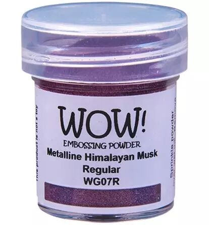 Wow! Embossing Powder - Metalline himalayan musk Regular