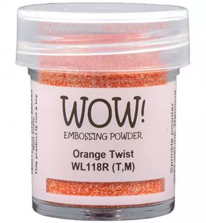 Wow! Embossing Powder - Orange twist