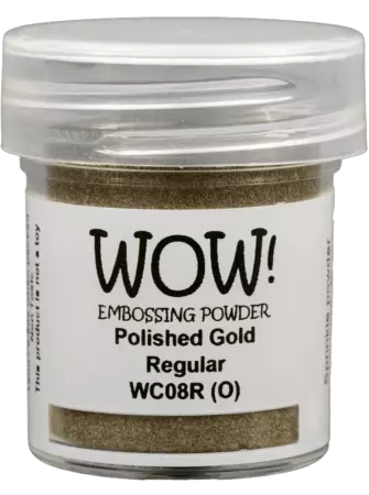 Wow! Embossing Powder - Polished Gold Regular - Or poli