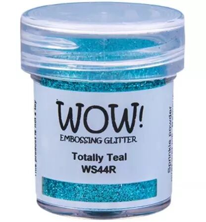 Wow! Embossing Powder Glitter - Totally Teal